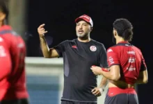 جراية منتفخة لـ معين الشعباني مع المنتخب التونسي